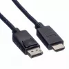 DisplayPort ROLINE 11.44.5782-10 HDTV nero