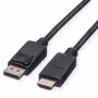DisplayPort ROLINE 11.44.5782-10 HDTV nero