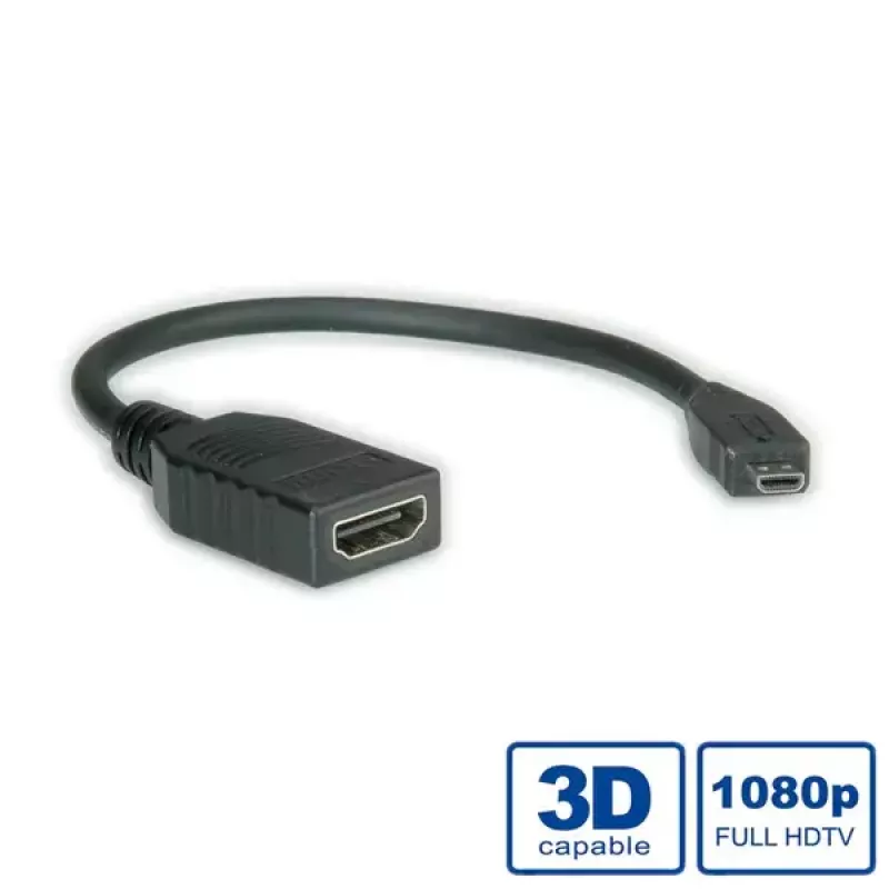 Cavo HDMI High Speed + Ethernet VALUE 0,15 m