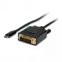 Adattatore cavo video VALUE 11.99.5831 1 m USB C DVI nero