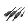 Cavo USB ROLINE 12.04.1068 USB 3.2 Gen 1 20 m USB C USB A nero