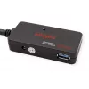 Hub USB ROLINE 3.2 Gen 1 4 porte con ripetitore nero 10 m