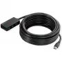 Hub USB ROLINE 3.2 Gen 1 4 porte con ripetitore nero 10 m