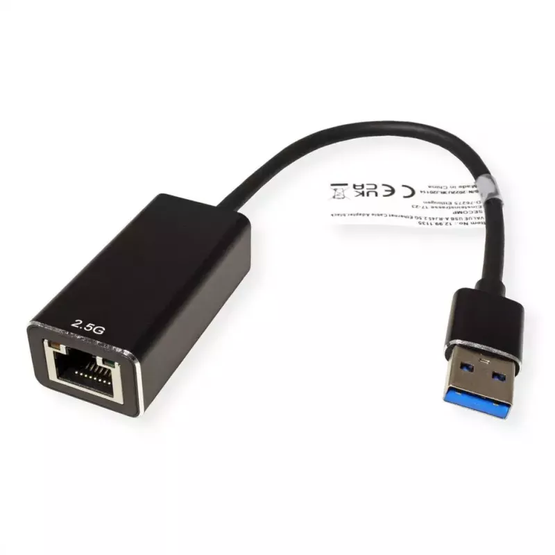 Scheda di rete Ethernet VALUE 12.99.1135 con interfaccia USB con cavo