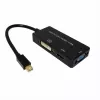 Adattatore per cavo video VALUE 12.99.3154 Mini DisplayPort HDMI VGA 0,1m nero
