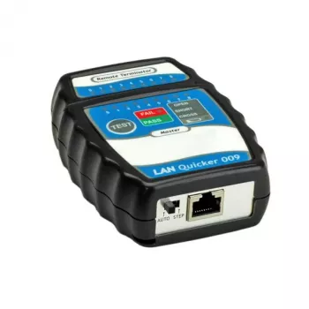 Tester per cavi VALUE Quicker Kabel Tester modello 13.99.3001 — verifica di continuità e cablaggio dei cavi di rete