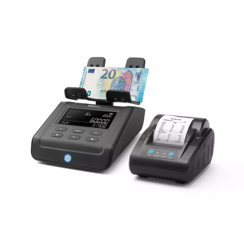 Contamonete Safescan 6175 nero LCD AC 110-240V