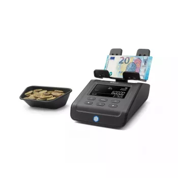 Contamonete Safescan 6175 nero LCD AC 110-240V