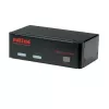 KVM Switch ROLINE 1 utente 2 PC DisplayPort con hub USB