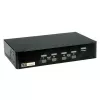 KVM Switch ROLINE 1 utente 4 PC DisplayPort con hub USB