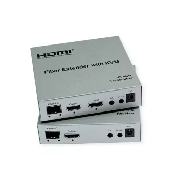 KVM Extender trasmettitore e ricevitore ROLINE 14.01.3363 HDMI con filo 20000 m