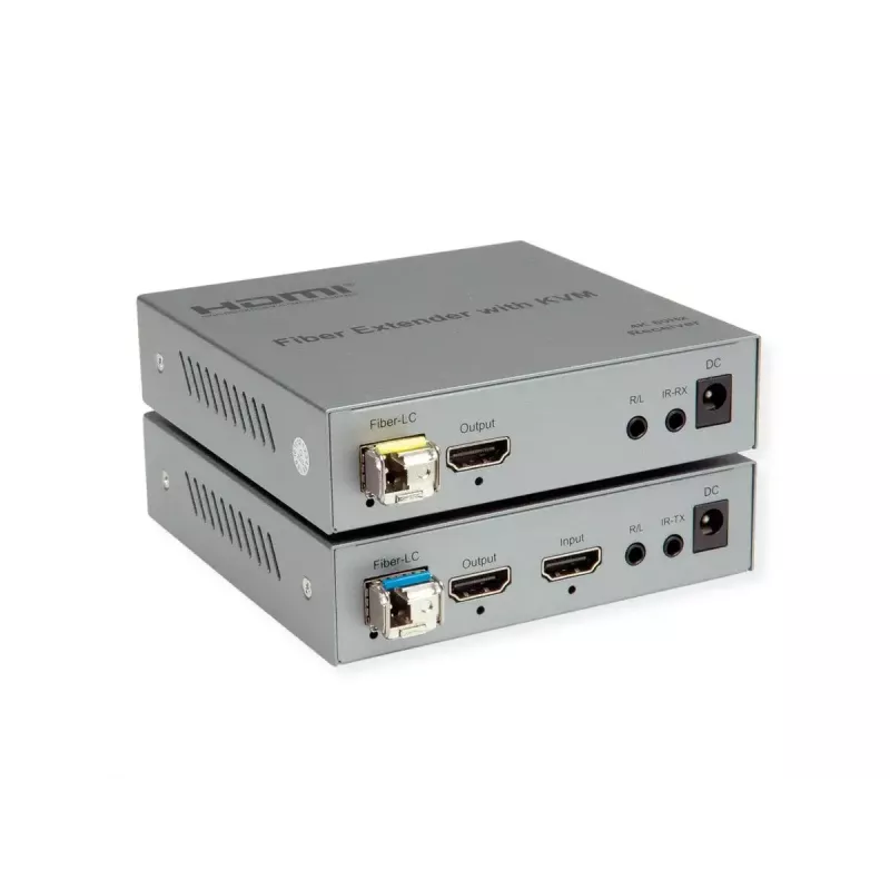 KVM Extender trasmettitore e ricevitore ROLINE 14.01.3363 HDMI con filo 20000 m