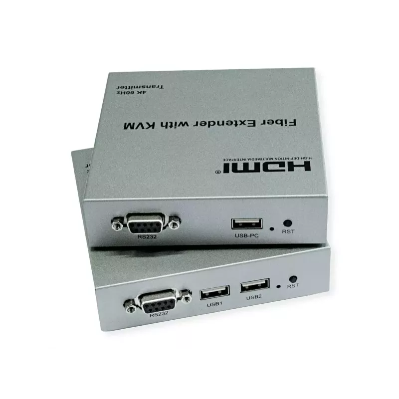 KVM Extender trasmettitore e ricevitore ROLINE 14.01.3363 HDMI con filo 20000 m