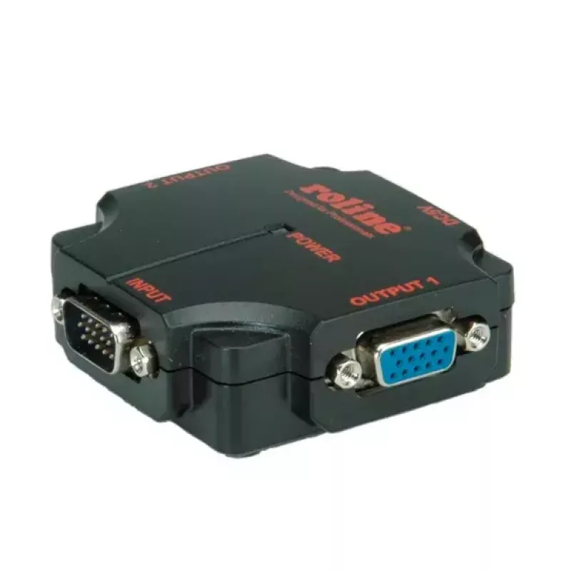 Splitter video VGA ROLINE 450 MHz 2 vie