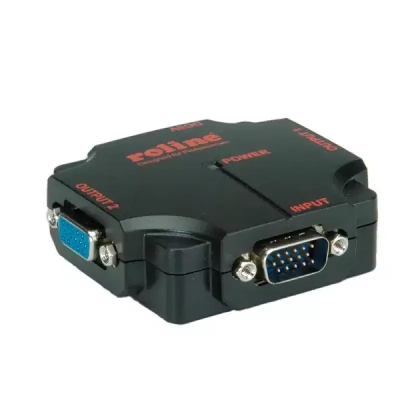 Splitter video VGA ROLINE 450 MHz 2 vie