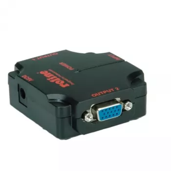 Splitter video VGA ROLINE 450 MHz 2 vie