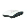 Hub USB ROLINE nero e bianco 4 porte con alimentatore