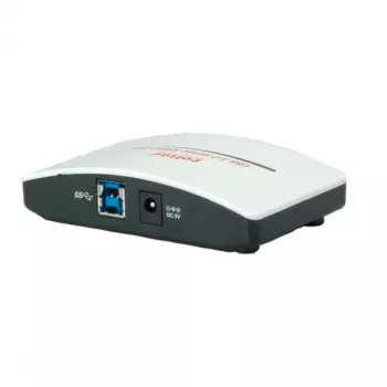 Hub USB ROLINE nero e bianco 4 porte con alimentatore