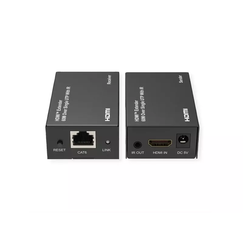 VALUE 14.99.3569 Extender HDMI su doppino intrecciato, 60 m