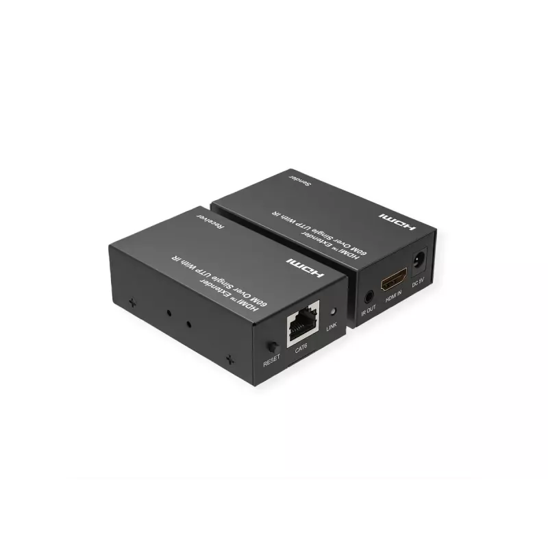 VALUE 14.99.3569 Extender HDMI su doppino intrecciato, 60 m