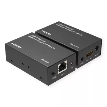 VALUE 14.99.3569 Extender HDMI su doppino intrecciato, 60 m