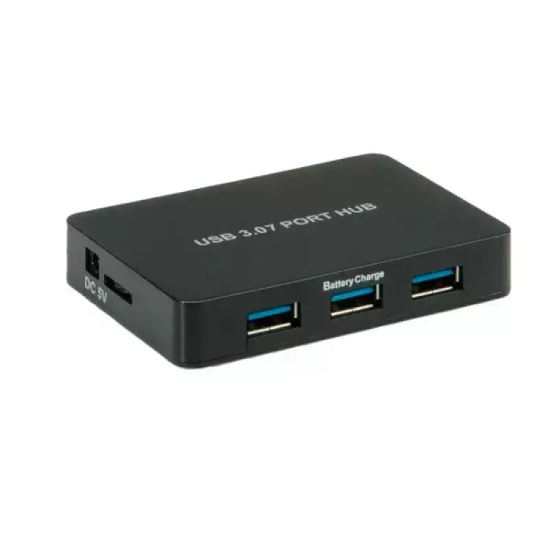 Hub USB VALUE USB 3.0 desktop 7 porte con alimentatore