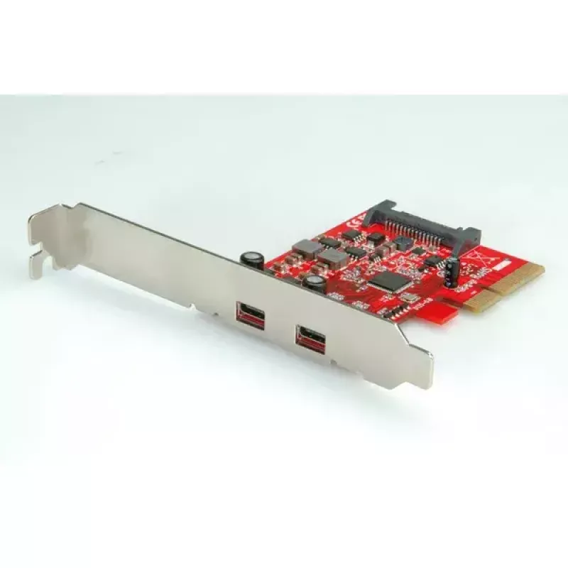 Adattatore PCI-Express x4 ROLINE 2 porte Type-C USB3.1