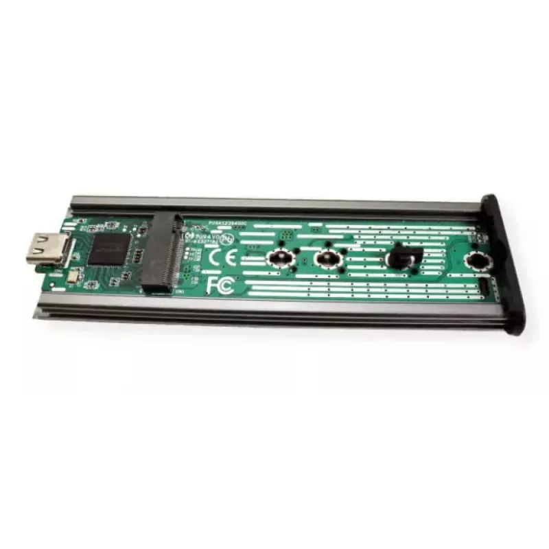 Case per SSD ROLINE 16.01.4147 M.2 alluminio nero 20 Gbit/s