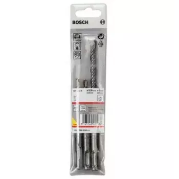 Set punte Bosch 1 617 000 118 3 pz. SDS Plus 5,0 mm 6,0 mm 8,0 mm
