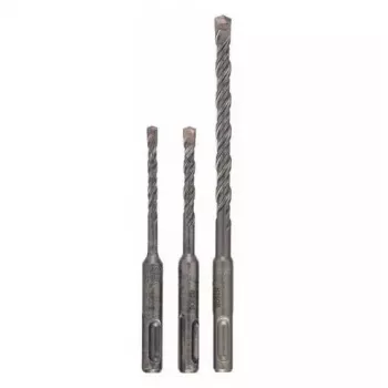 Set punte Bosch 1 617 000 118 3 pz. SDS Plus 5,0 mm 6,0 mm 8,0 mm