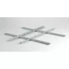 Adattatore VESA ROLINE 100x100-400x400 variabile argento