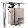 Supporto CPU da tavolo ROLINE ROLINE supporto PC con funzione rotante argento