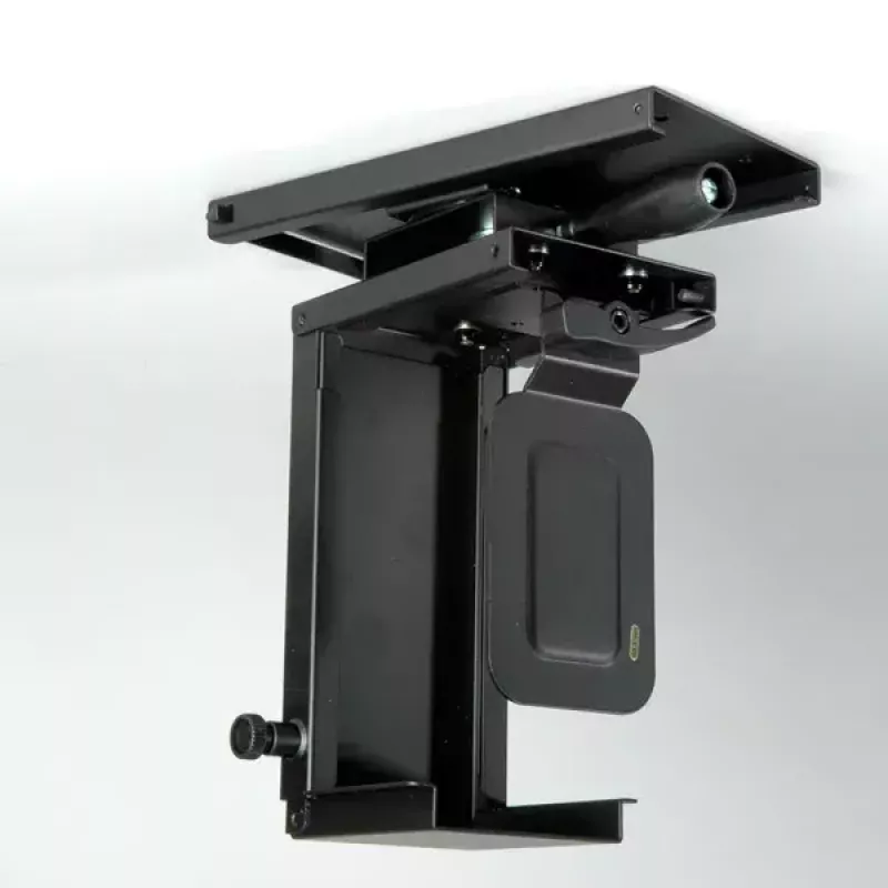 Supporto CPU sottoscrivania ROLINE supporto mini PC estraibile con funzione rotante nero