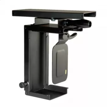 Supporto CPU sottoscrivania ROLINE supporto mini PC estraibile con funzione rotante nero