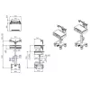 Supporto per PC all-in-one/workstation ROLINE 17.03.1175