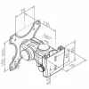 Kit supporto a parete per monitor LCD 2 snodi VALUE 17.99.1125