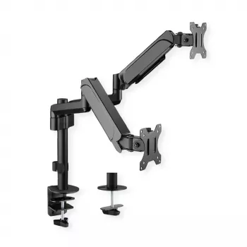 Supporto monitor VALUE 17.99.1182 morsetto 2,06 m nero 18 kg