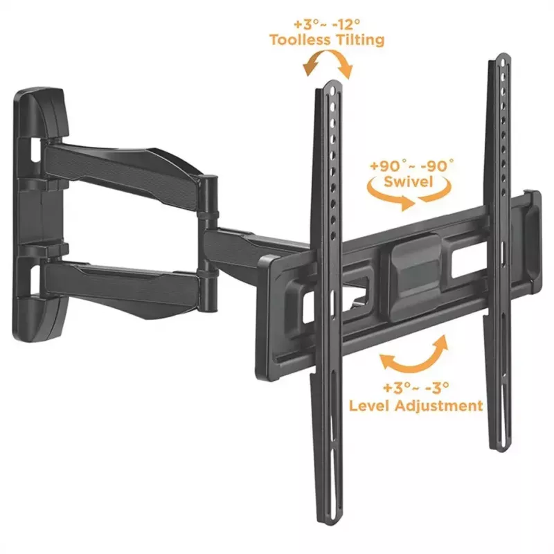 Supporto TV VALUE 17.99.1209 nero 70 pollici capacità 35 kg