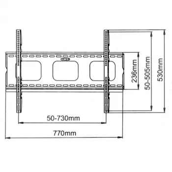 Supporto a parete VALUE per TV LCD/plasma profilo piatto