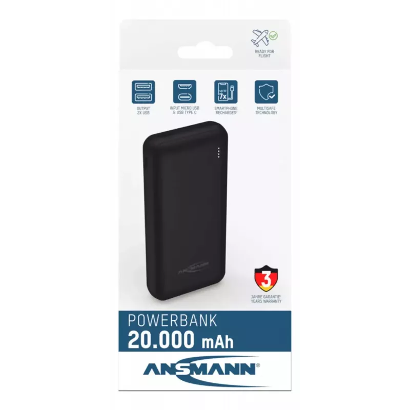 Batteria portatile Ansmann PB212 20000 mAh