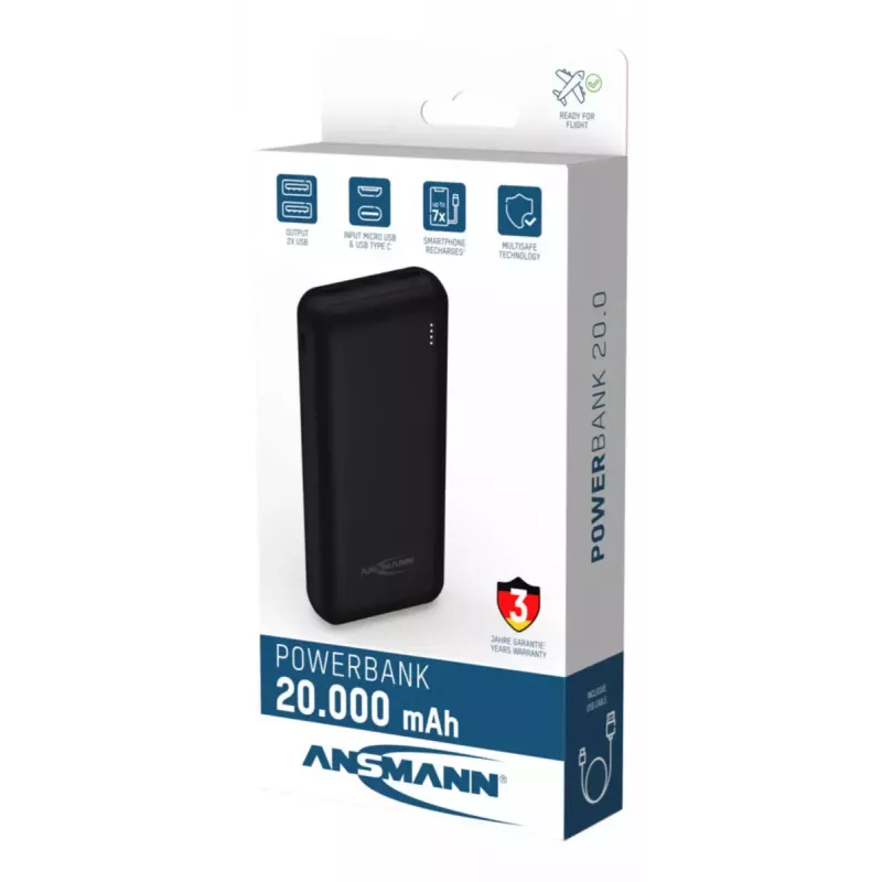 Batteria portatile Ansmann PB212 20000 mAh