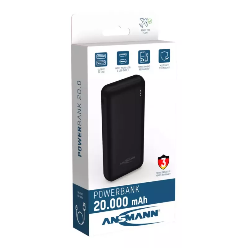 Batteria portatile Ansmann PB212 20000 mAh