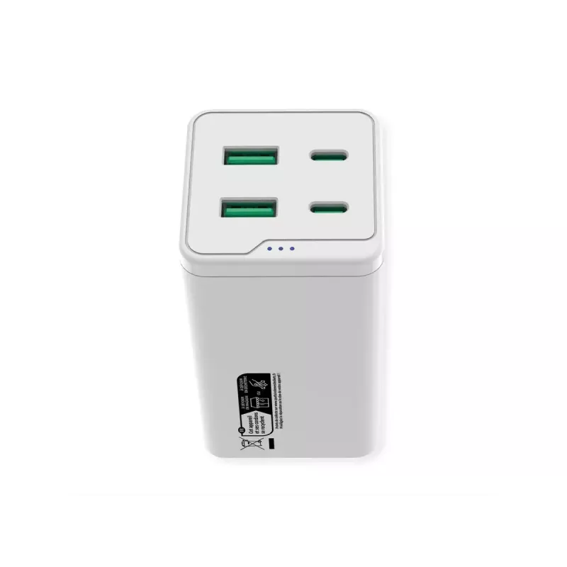 Caricabatterie per dispositivi mobili ROLINE 19.11.1056 ricarica rapida universale AC 2 USB Type-C