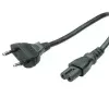 Cavo di alimentazione nero VALUE 19.99.2094 5 m CEE7/16 connettore femmina C7