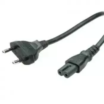 Cavo di alimentazione nero VALUE 19.99.2094 5 m CEE7/16 connettore femmina C7