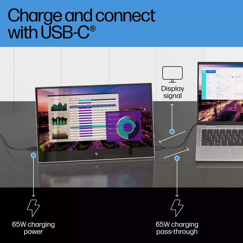 Monitor HP E-Series E14 G4 14