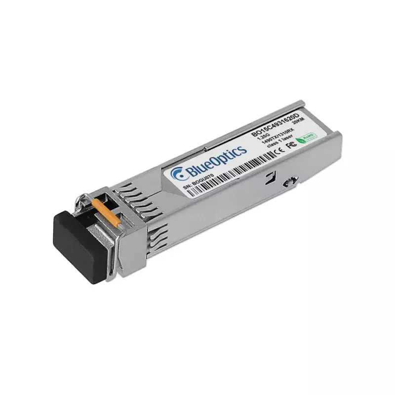 Modulo transceiver SFP BlueOptics 1G-SFP-BXD-BO 1250 Mbit/s argento