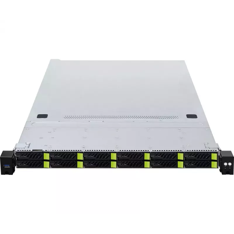 Case per computer ASRock 1U12E-GENOA/2L2T rack (1U) grigio