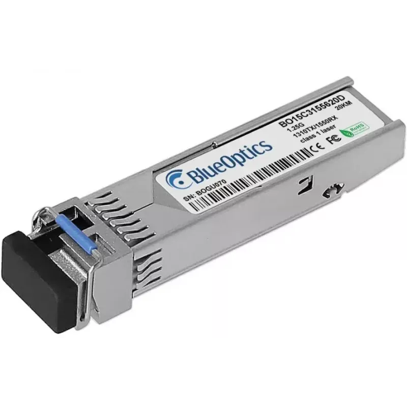 Modulo ricetrasmettitore in fibra ottica BlueOptics 2000 2940-BO SFP LC alluminio