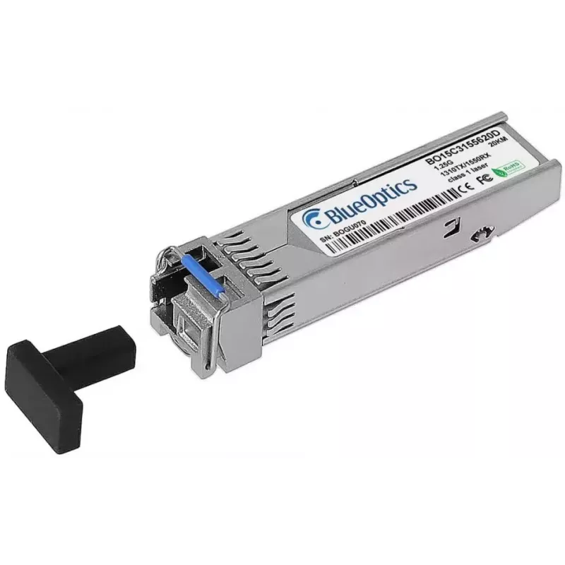 Modulo ricetrasmettitore in fibra ottica BlueOptics 2000 2940-BO SFP LC alluminio
